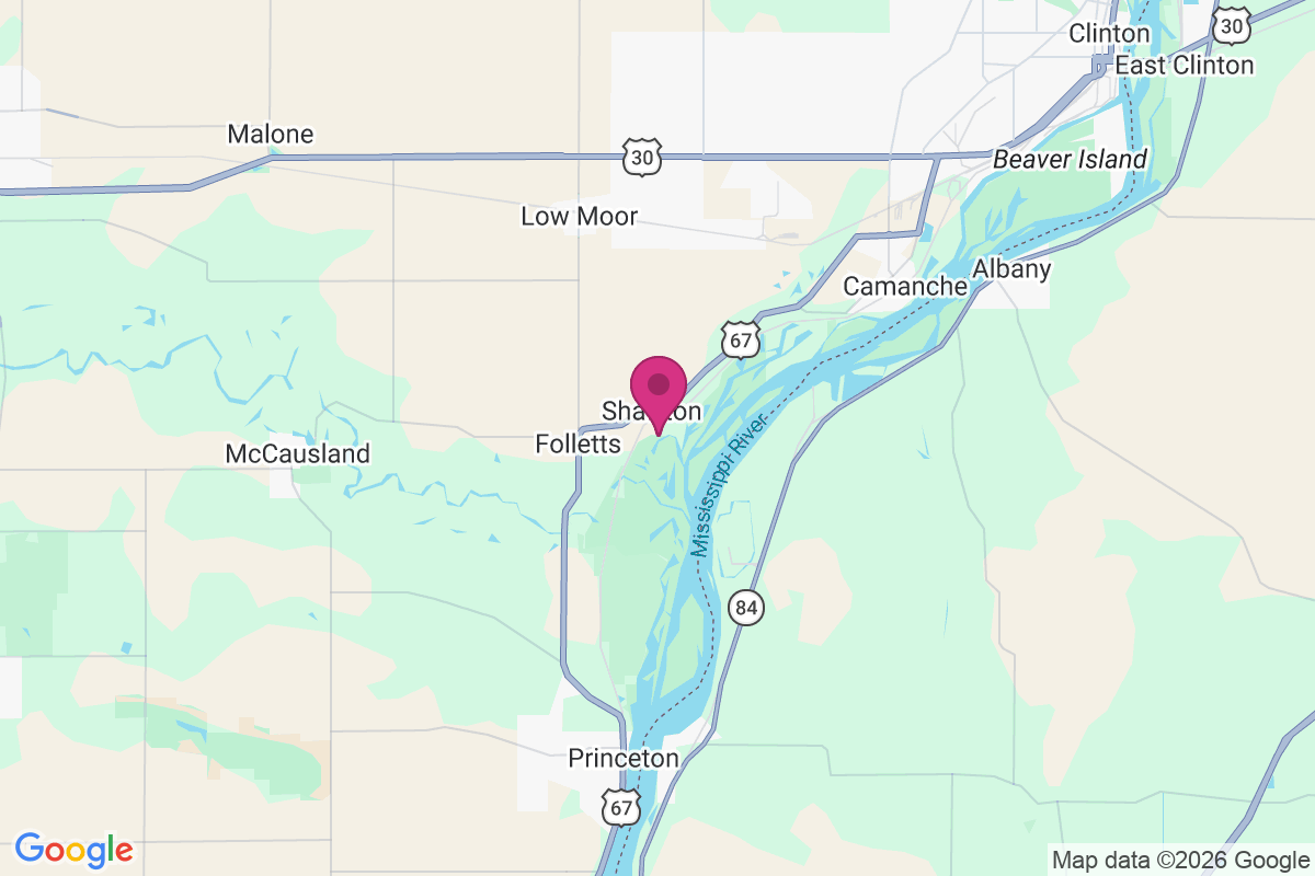 Shaffton map
