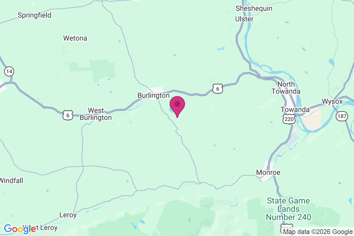 Mountain Lake map