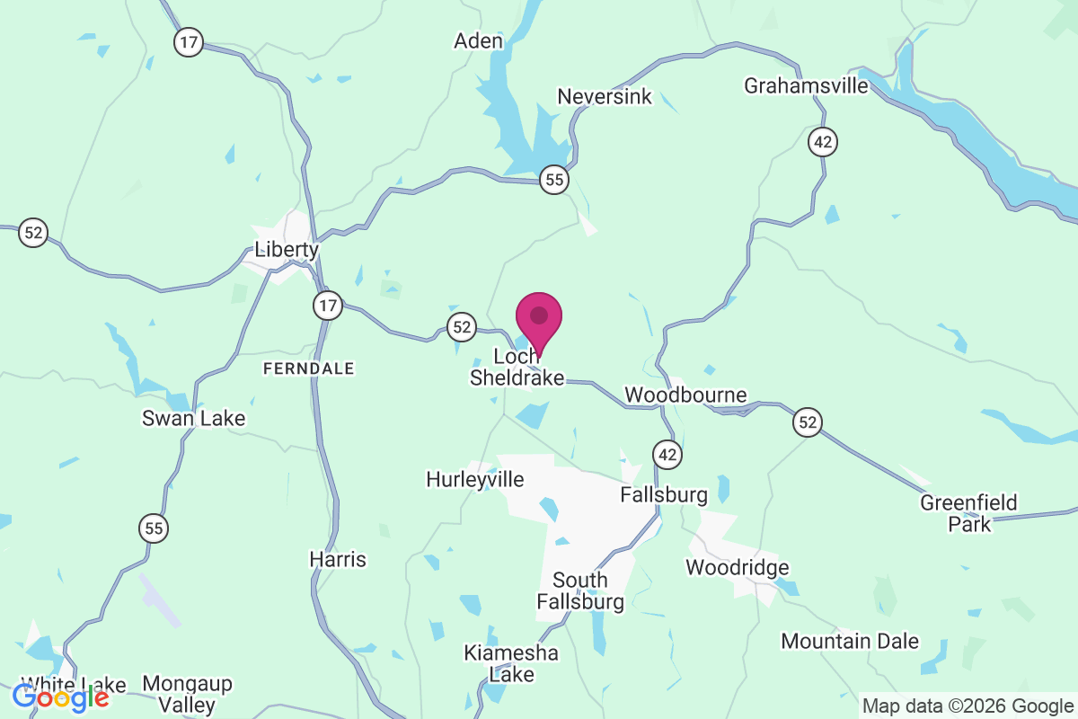 Loch Sheldrake map