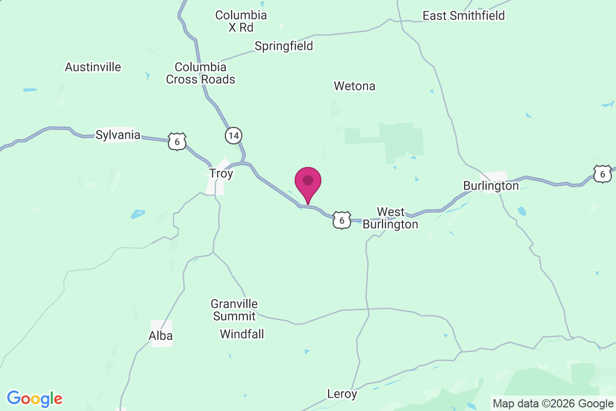 East Troy map