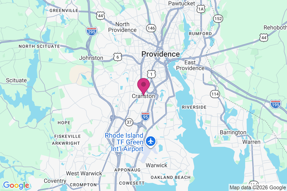 Cranston map