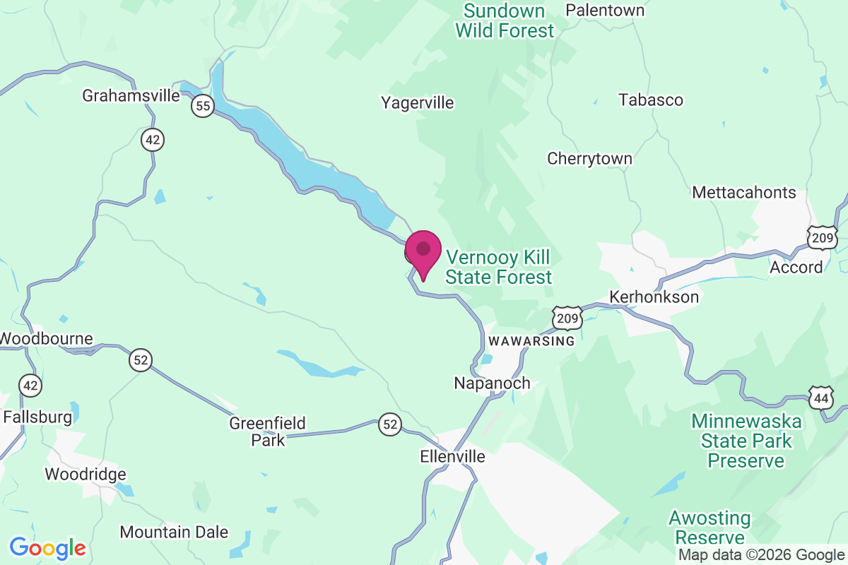 Lackawack map