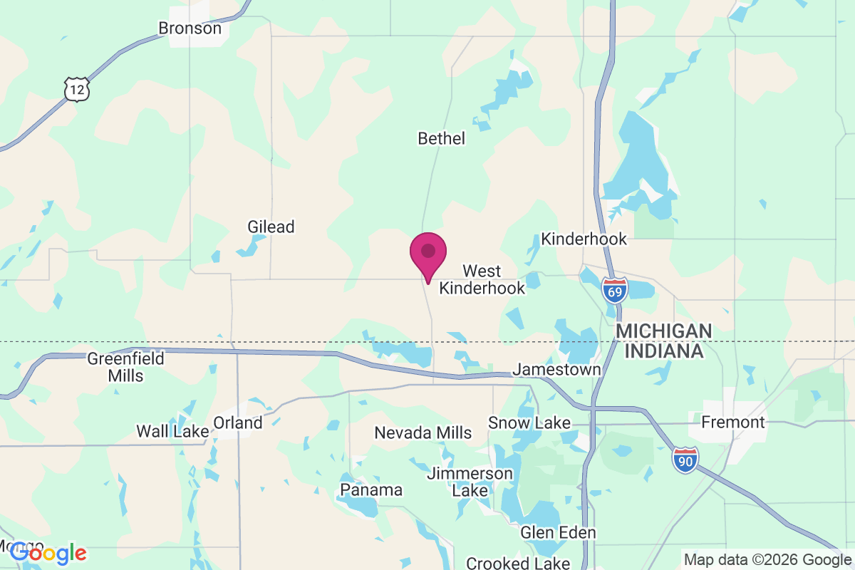 East Gilead map