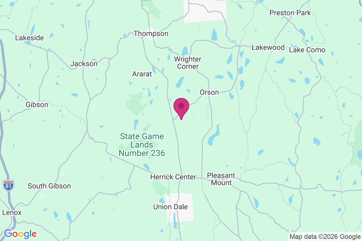 East Ararat map