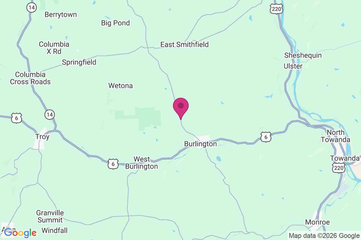 Bourne Mills map