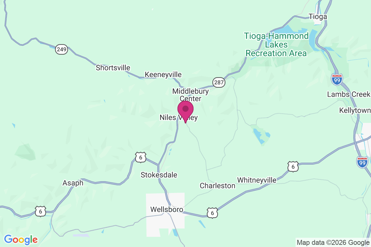 Niles Valley map