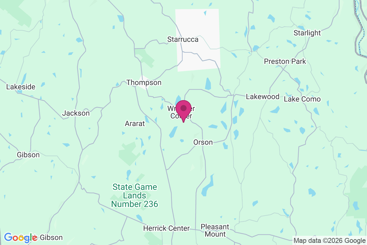 Wrighter Corner map
