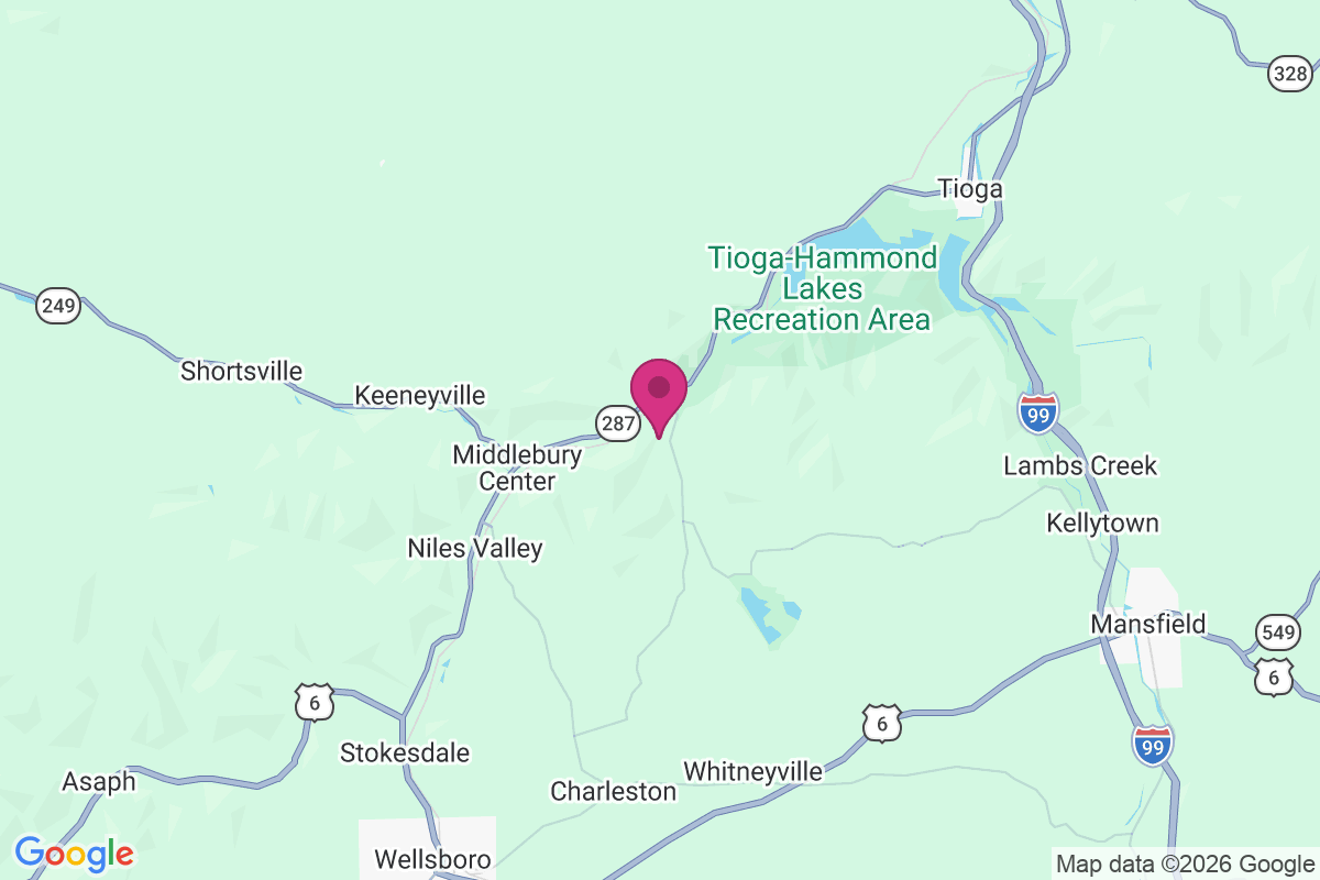 Crooked Creek map