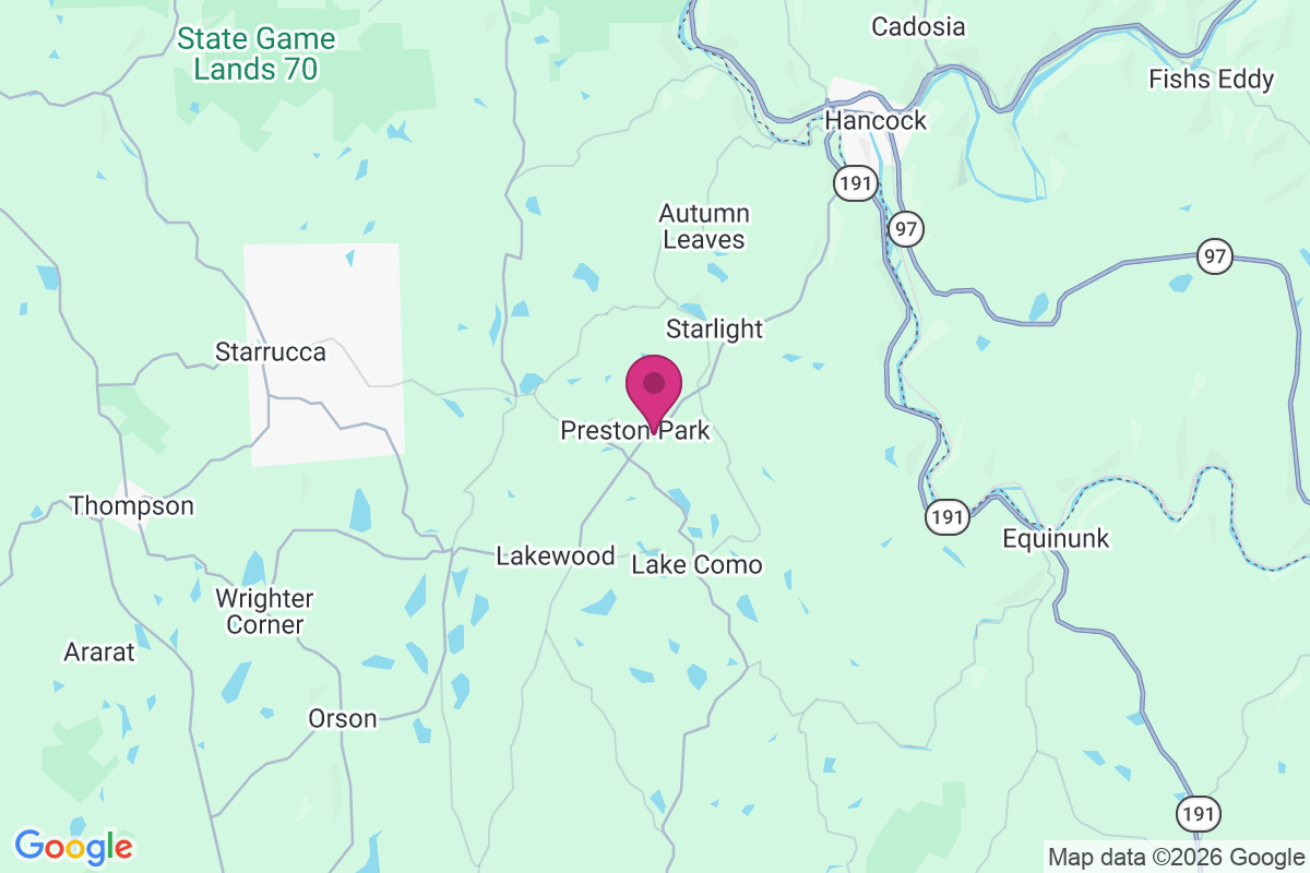 Preston Park map