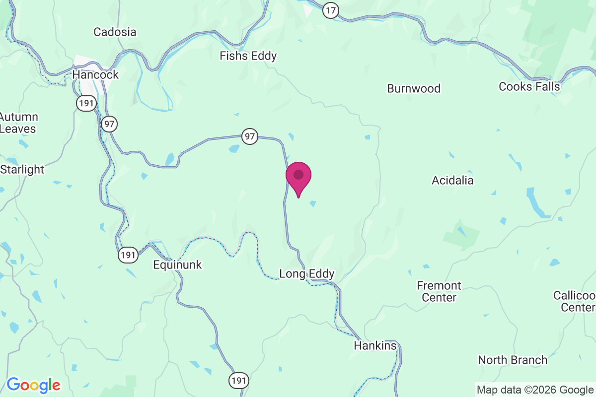 Pea Brook map