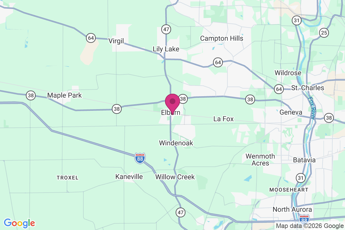 Elburn map