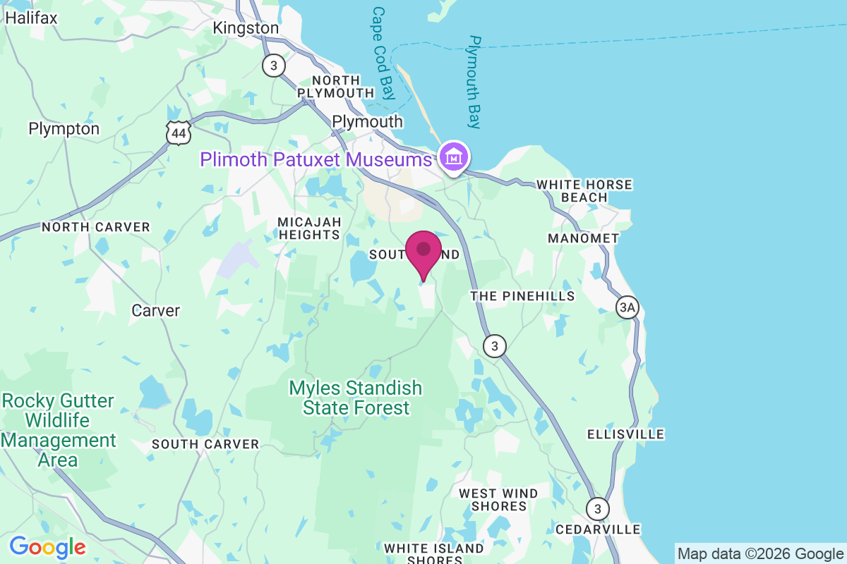 South Pond map