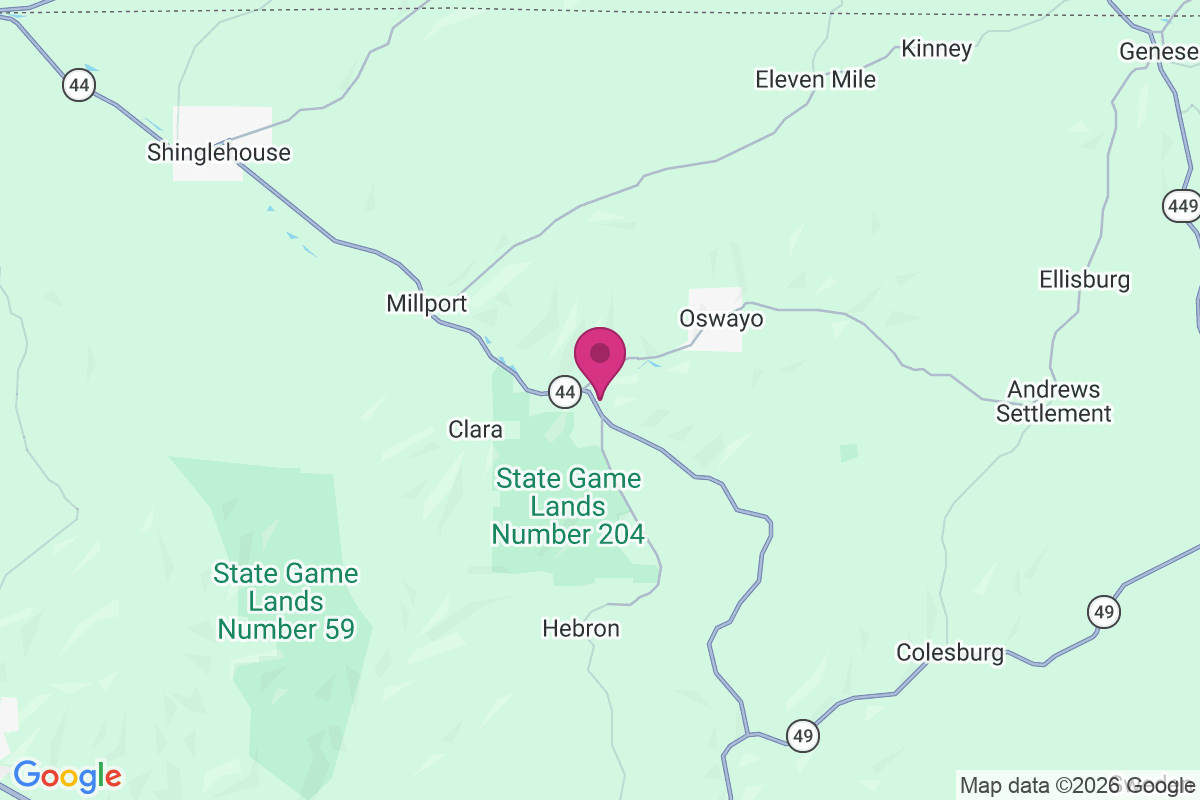 Coneville map