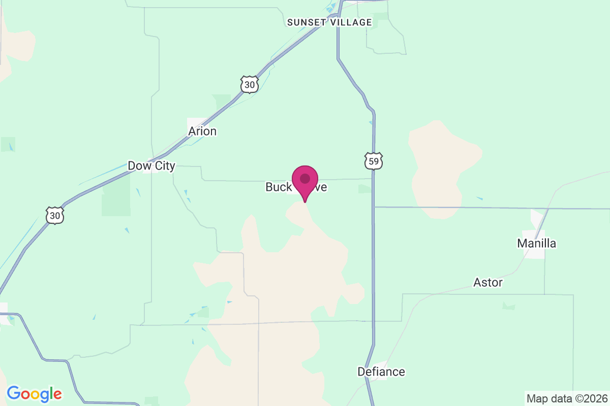 Buck Grove map