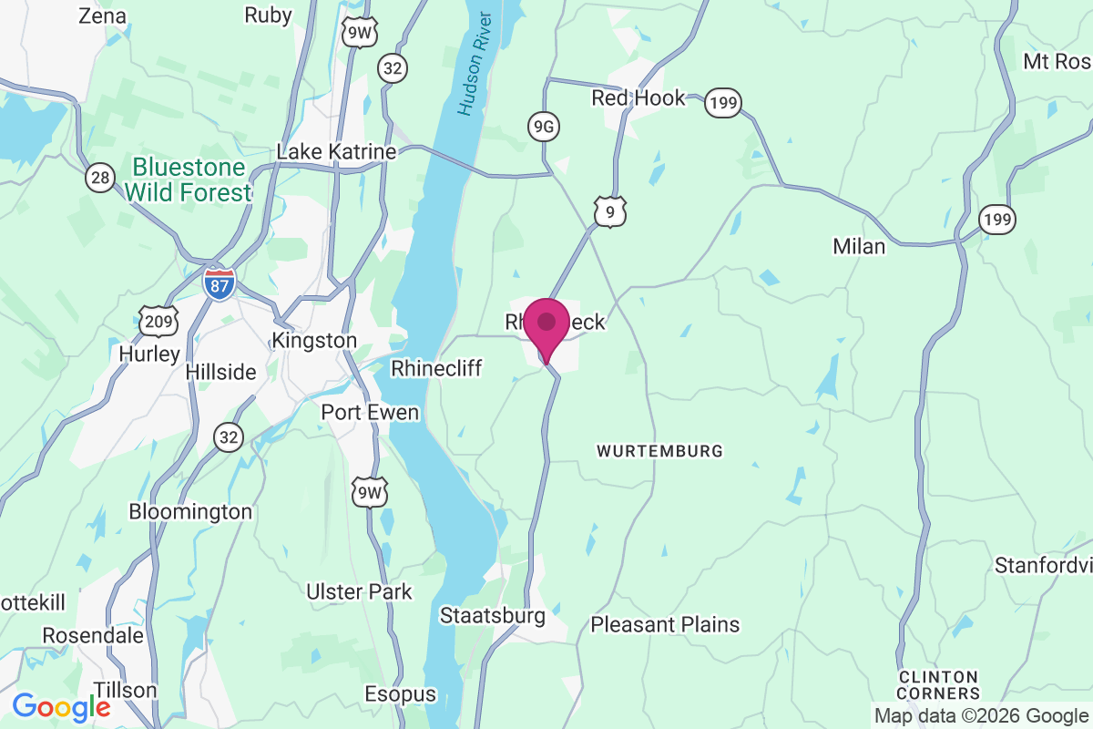 Rhinebeck map