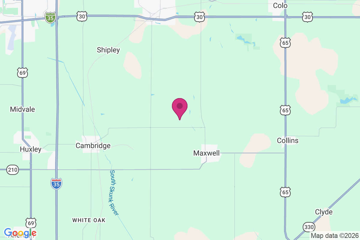 Robison-Whitaker Acres map