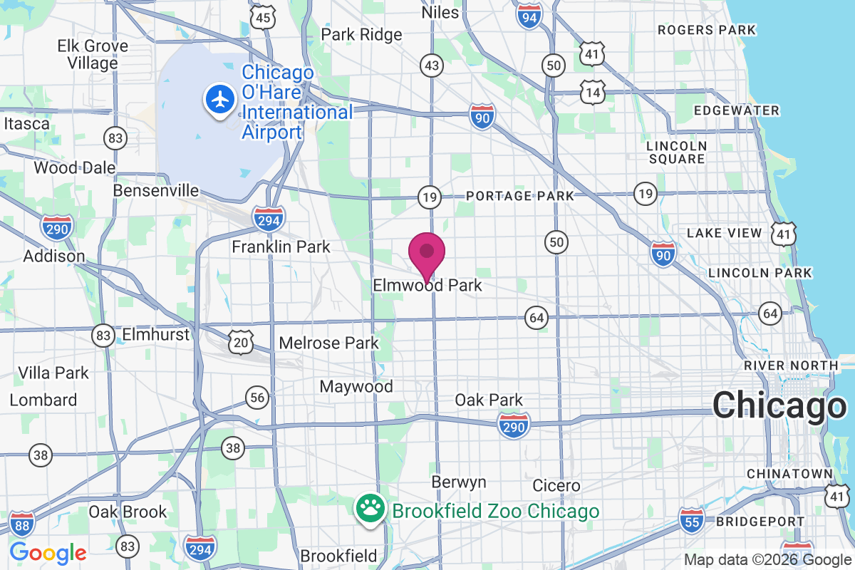 Elmwood Park map