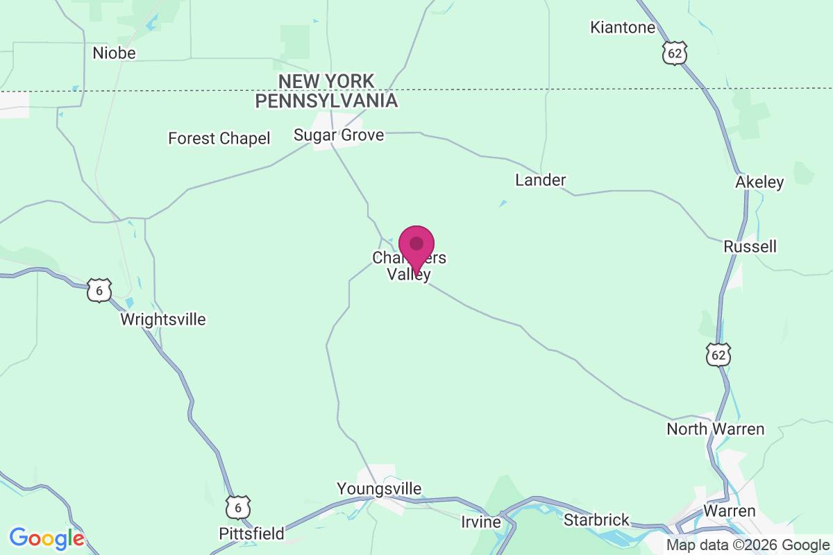 Chandlers Valley map