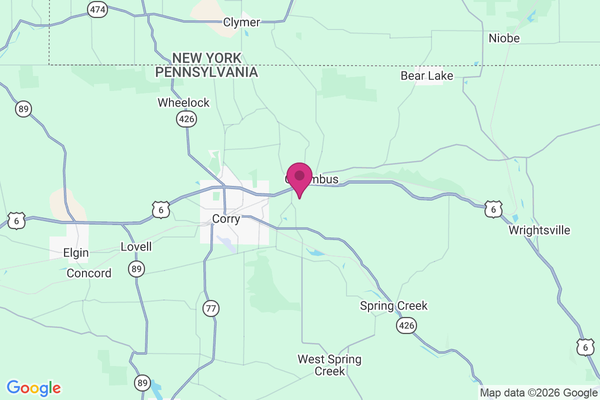 Scotts Crossing map