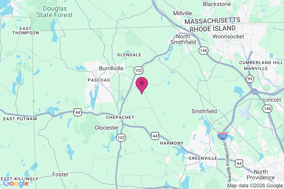 Mapleville map