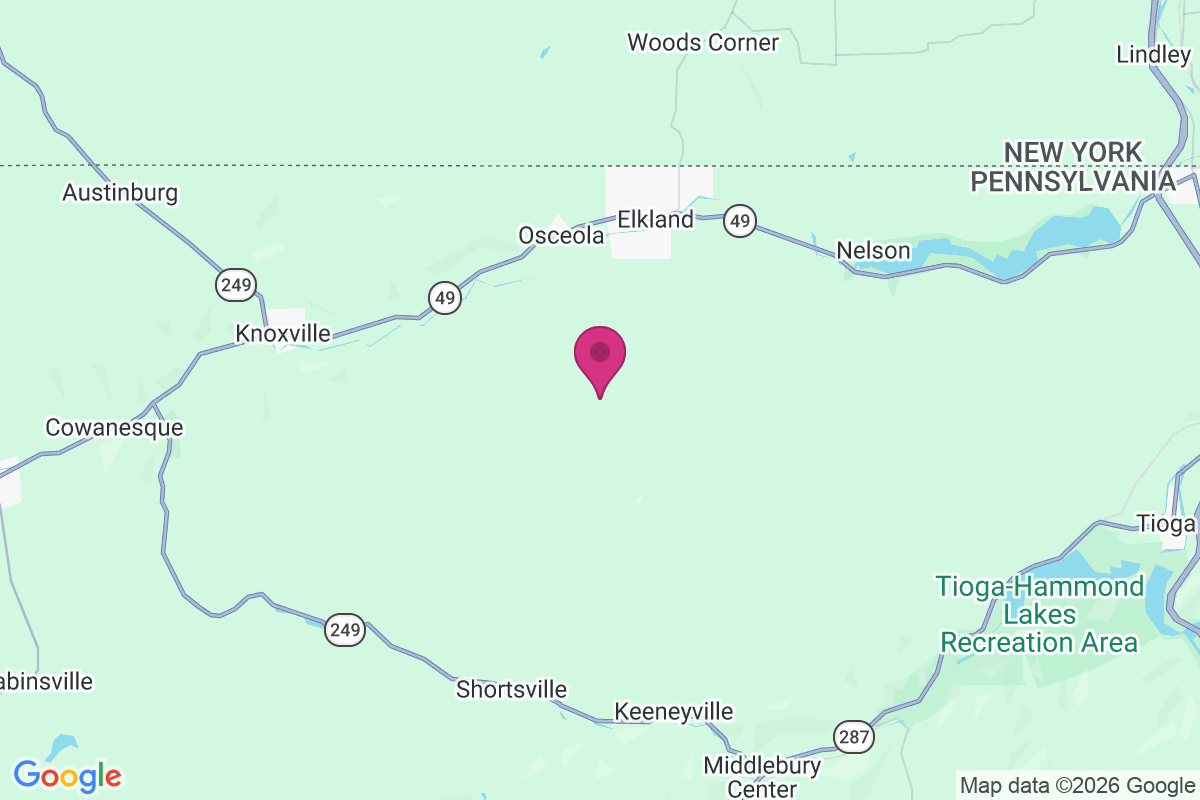 Odle Corners map