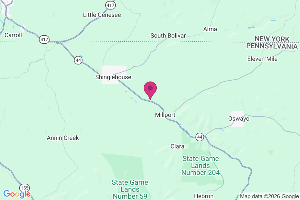 Sharon Center map