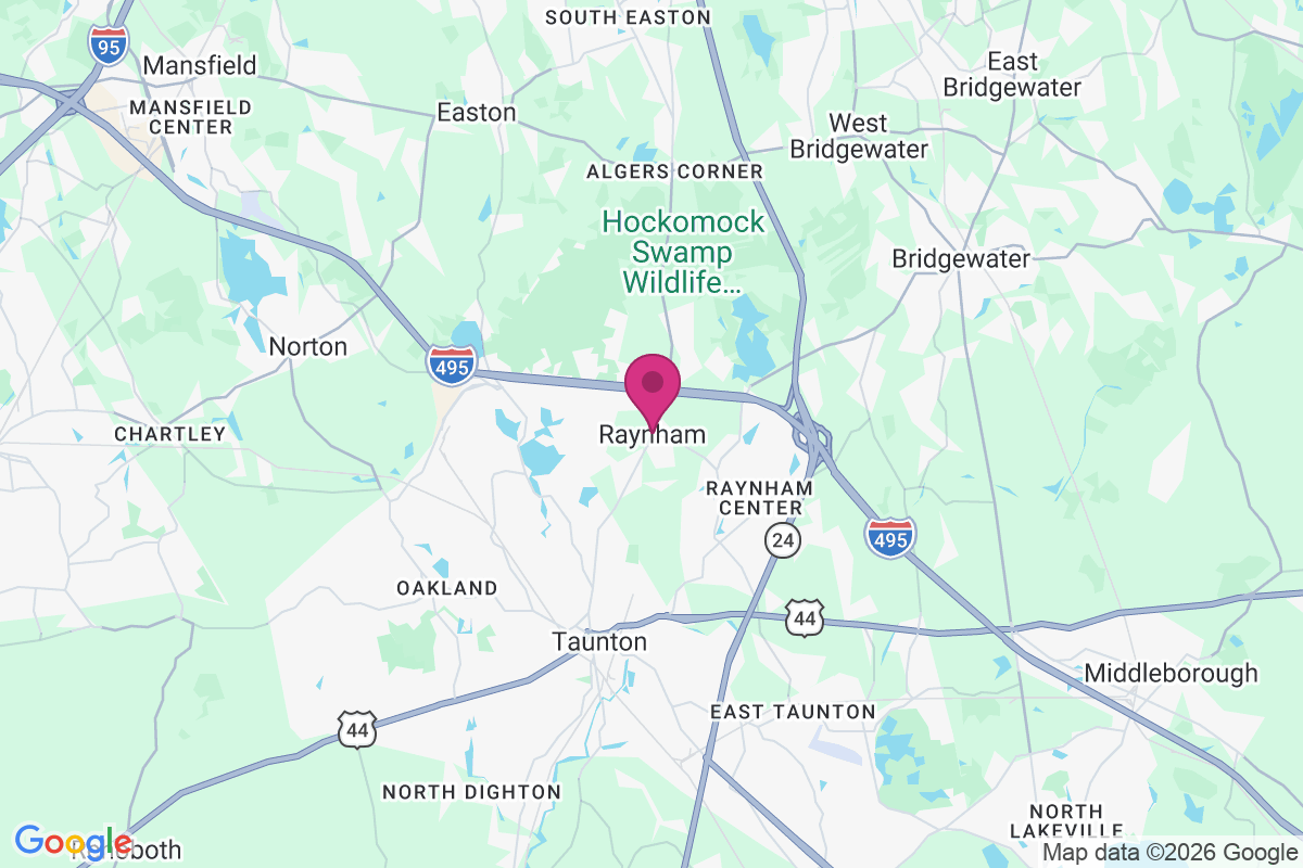 Raynham map