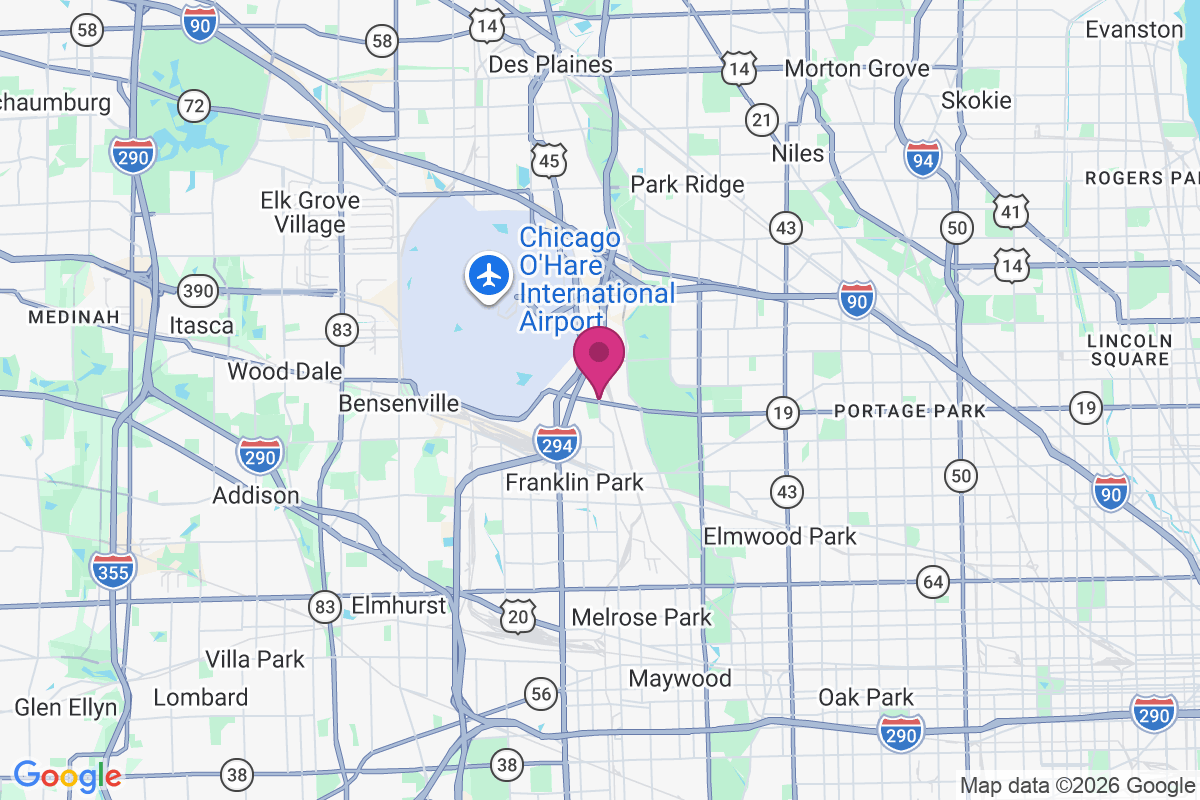 Schiller Park map