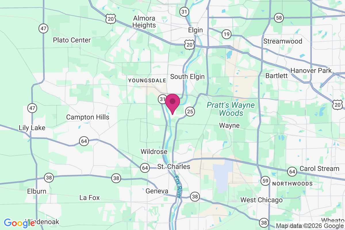 Fox River Heights map