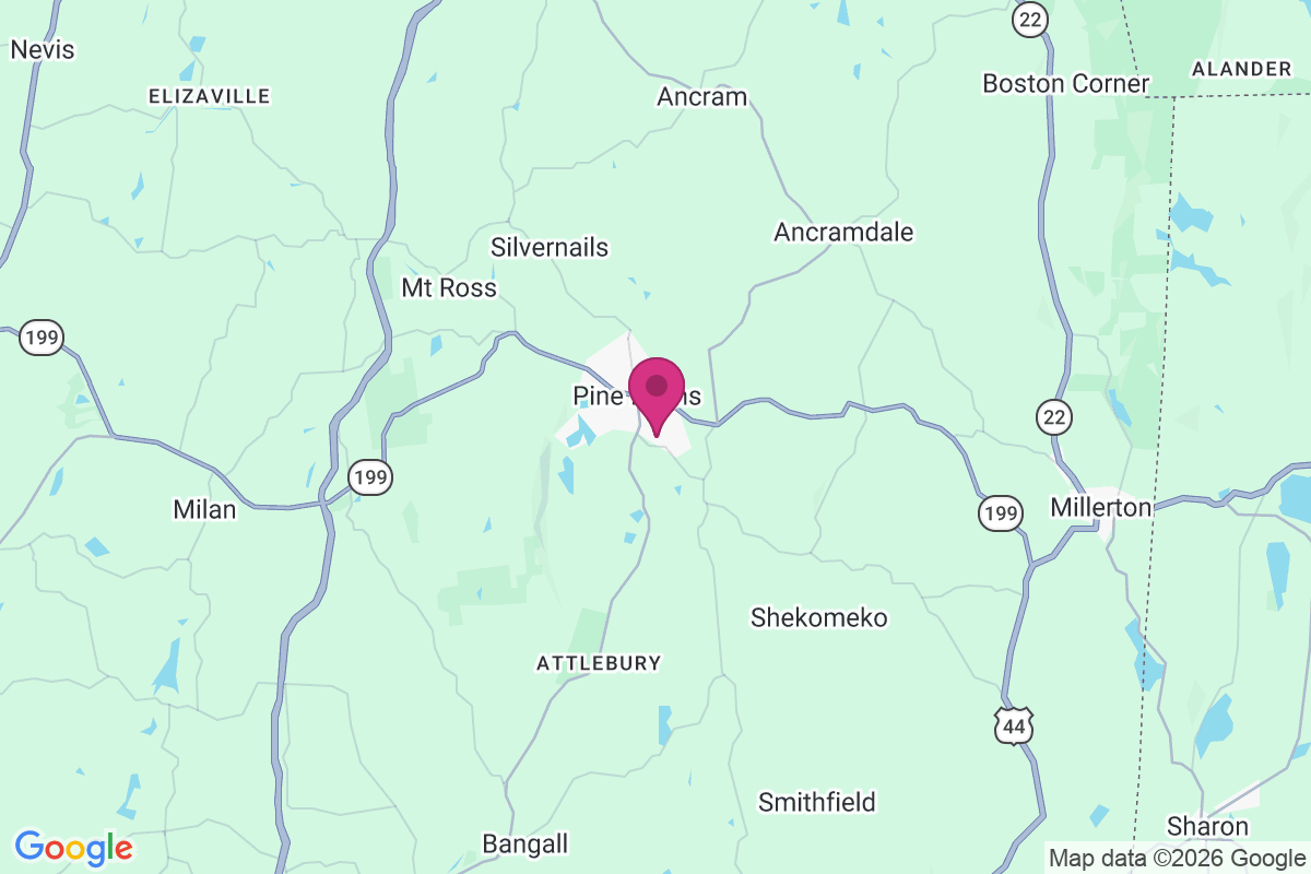 Pine Plains map