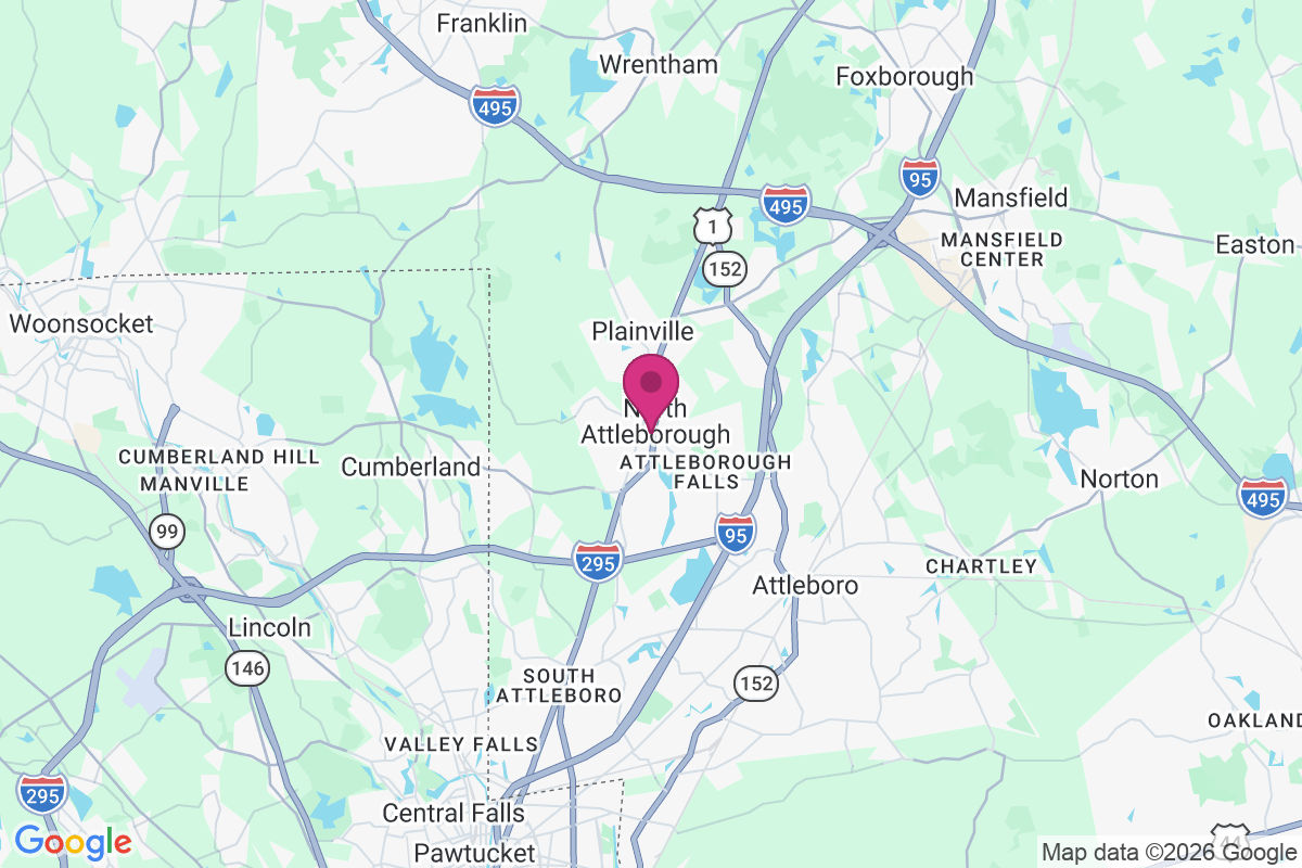 North Attleboro map