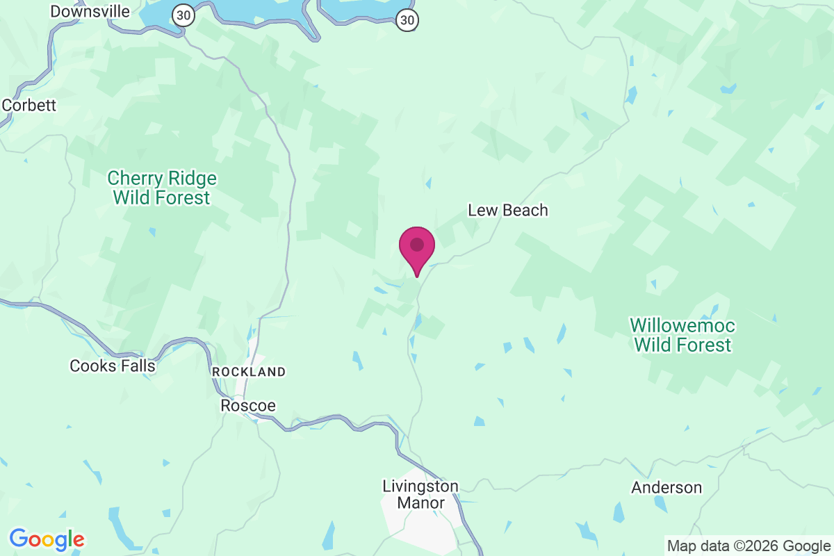Beaverkill map