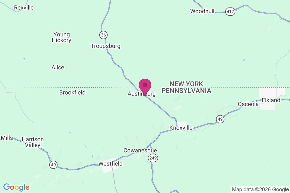 Austinburg map