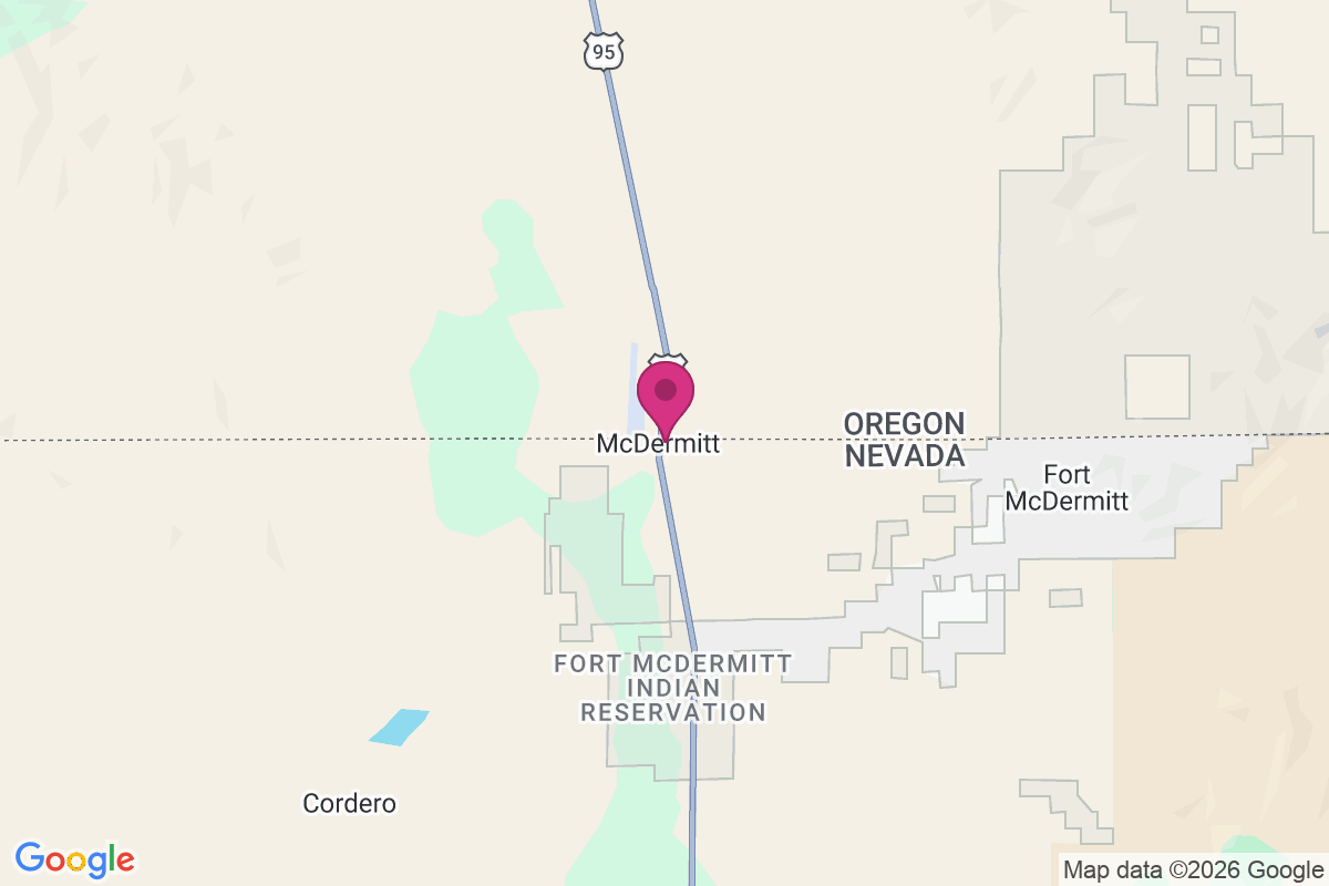 Mc Dermitt map