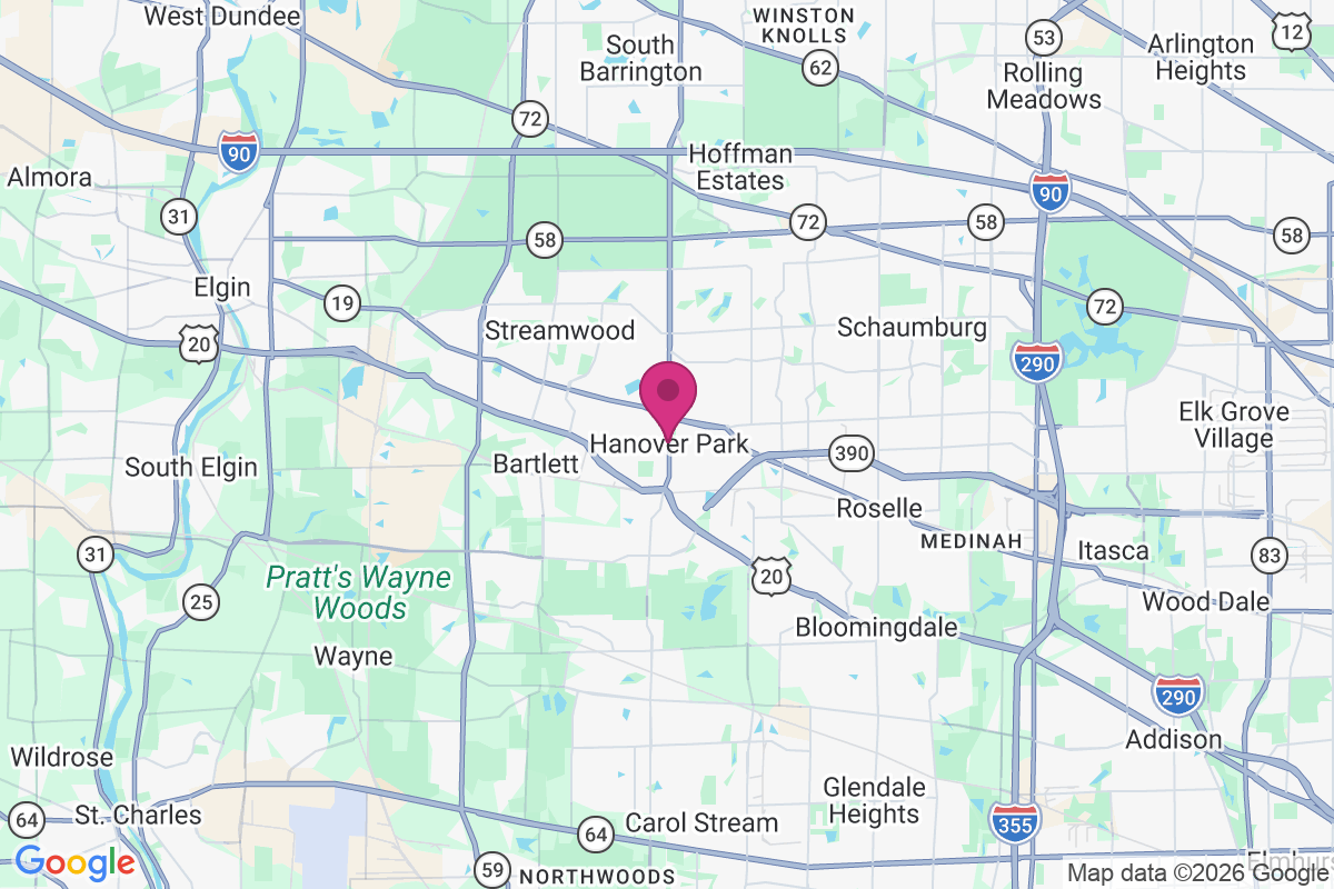 Hanover Park map