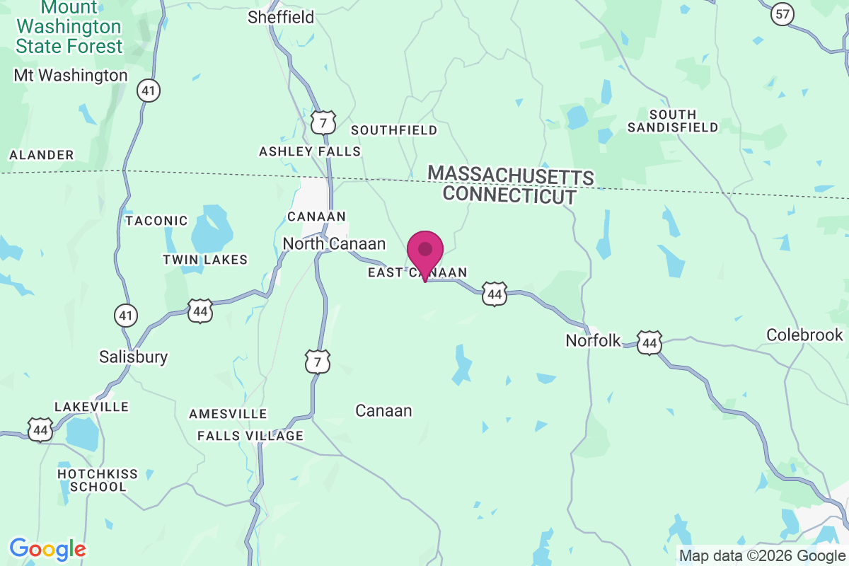 East Canaan map