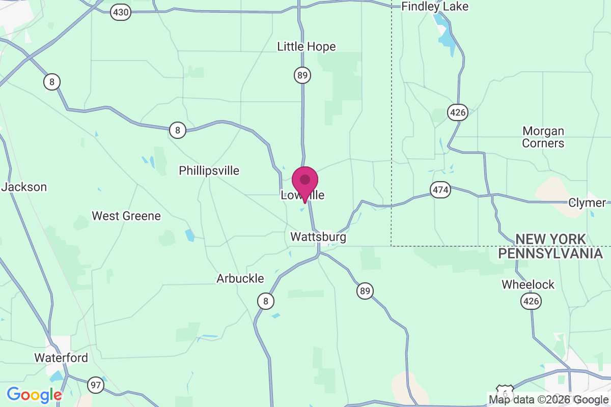 Lowville map