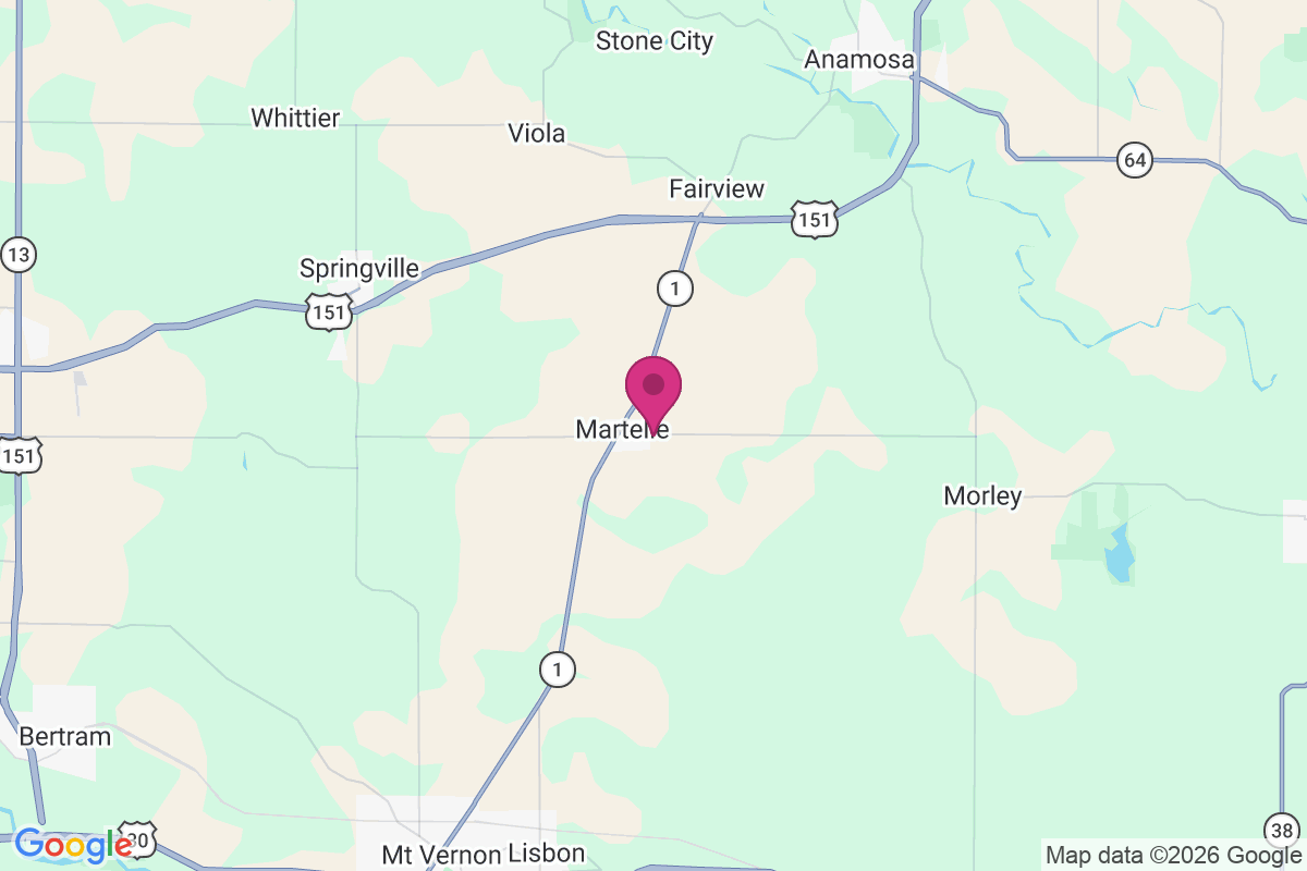 Martelle map