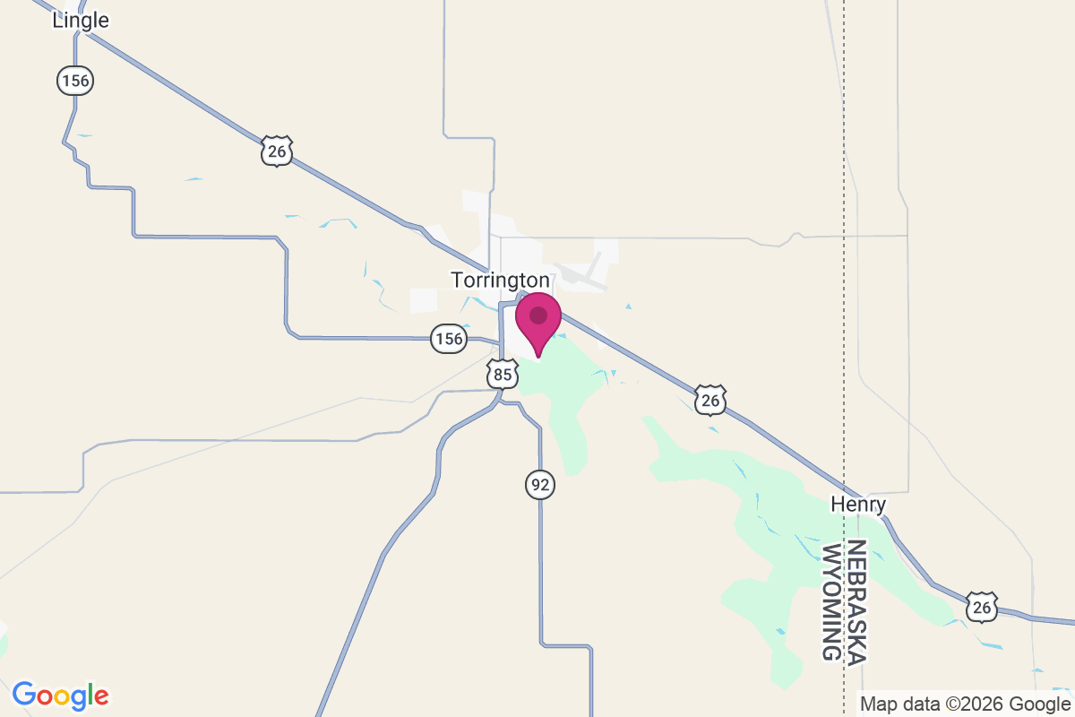 South Torrington map