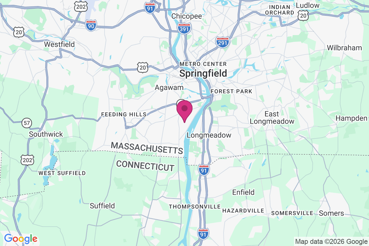 Agawam map