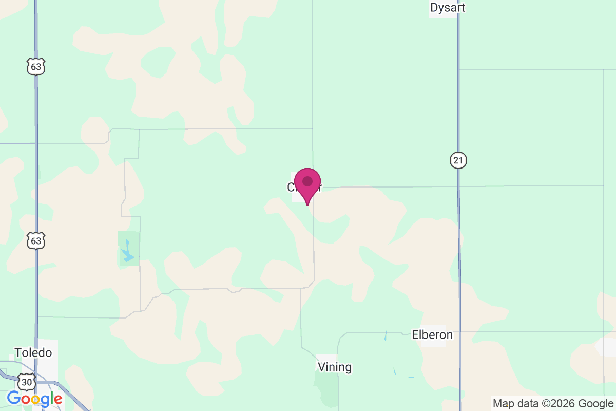 Clutier map