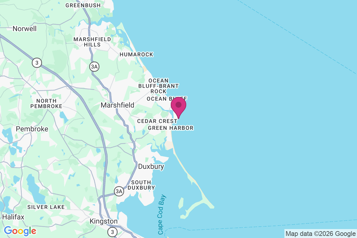 Brant Rock map