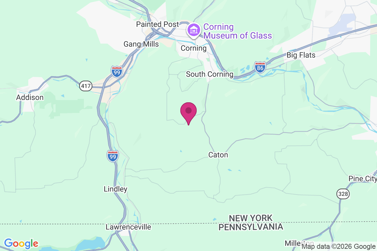 West Caton map