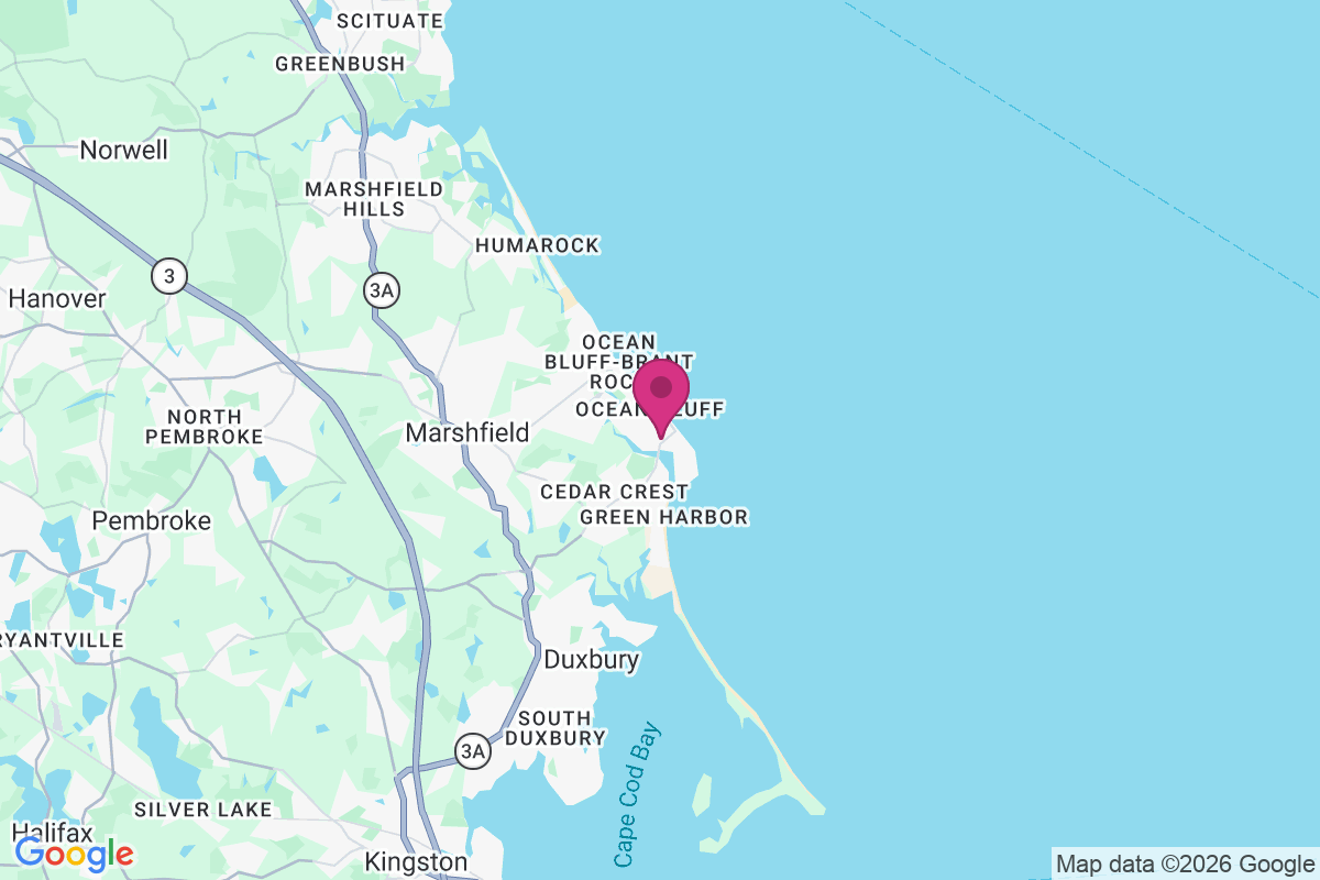 Ocean Bluff map