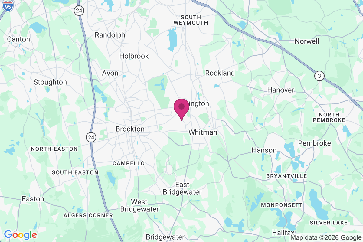 West Abington map