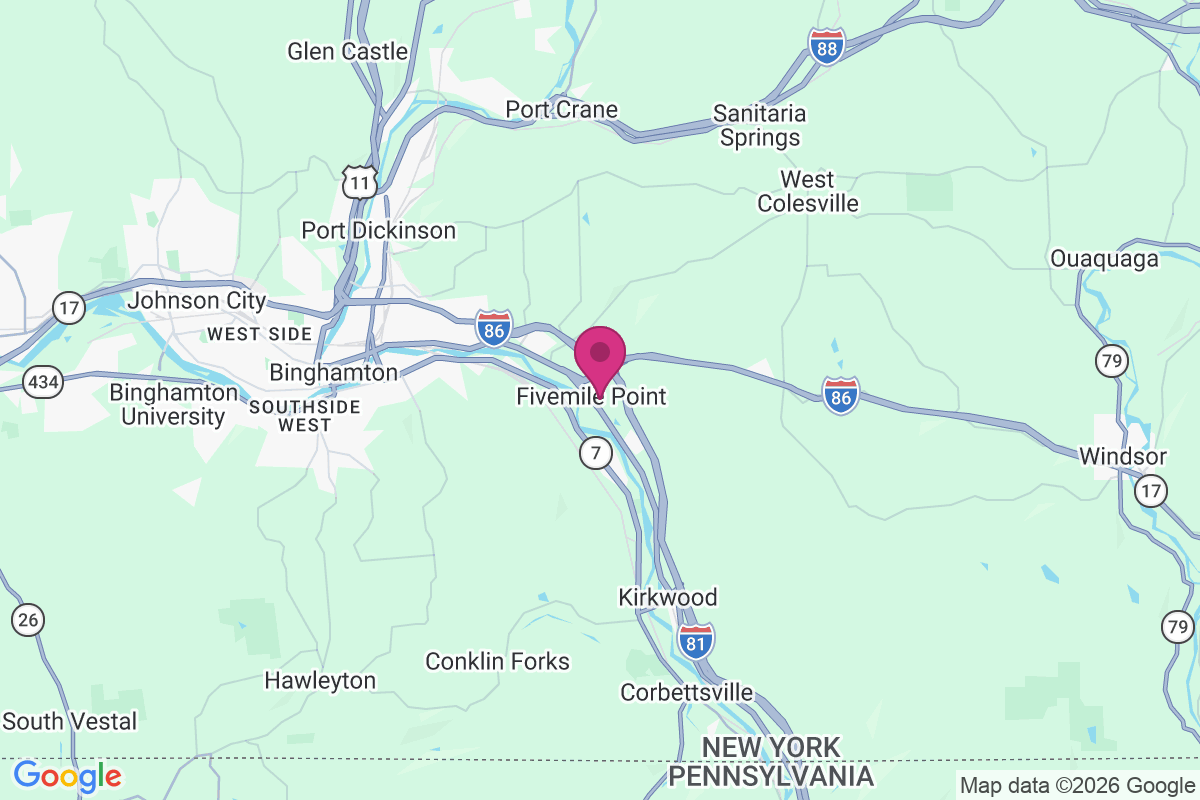 Fivemile Point map
