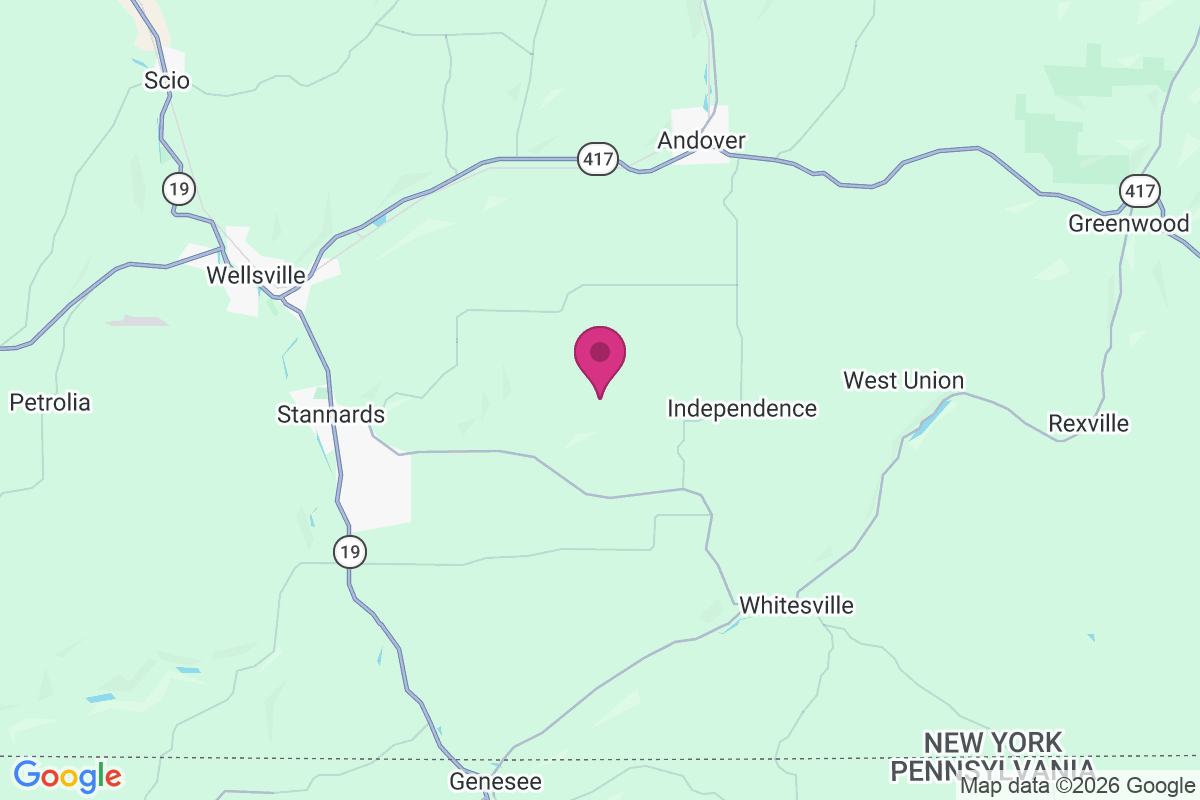 Fulmer Valley map