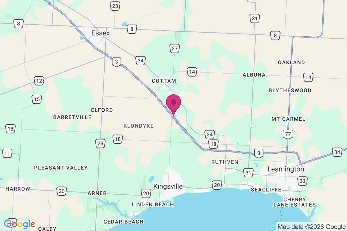 Kingsville map