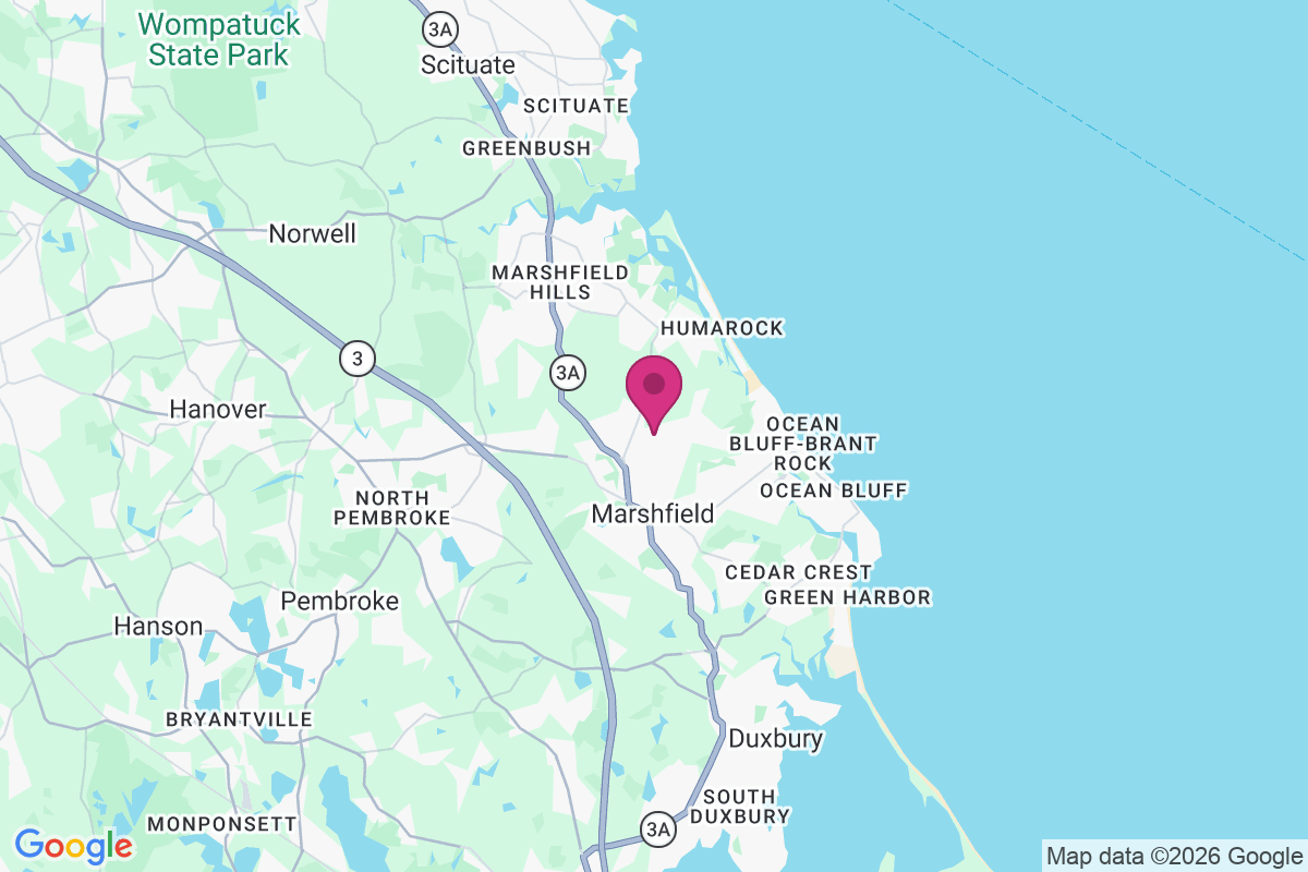 Marshfield Center map