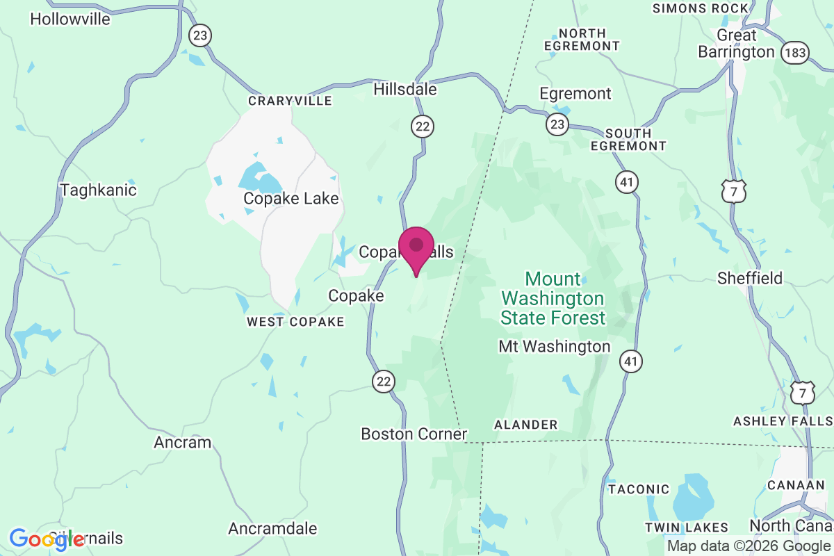 Copake Falls map